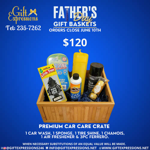 Premium Car Care Crate - Gift Expressions   