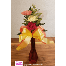 Load image into Gallery viewer, 3 Carnations in a Bud Vase - Gift Expressions   
