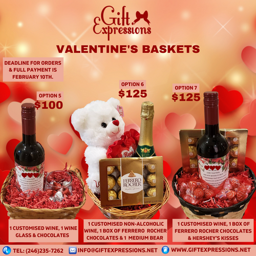 Valentine's Baskets - Gift Expressions   