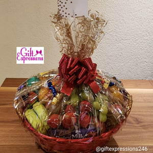 Bountiful Fruit & Snacks Basket - Gift Expressions   